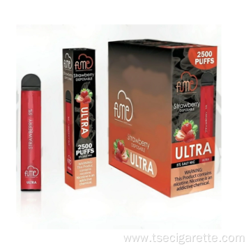 Wholesale Best 2500 Puffs Fume Ultra Disposable Vape